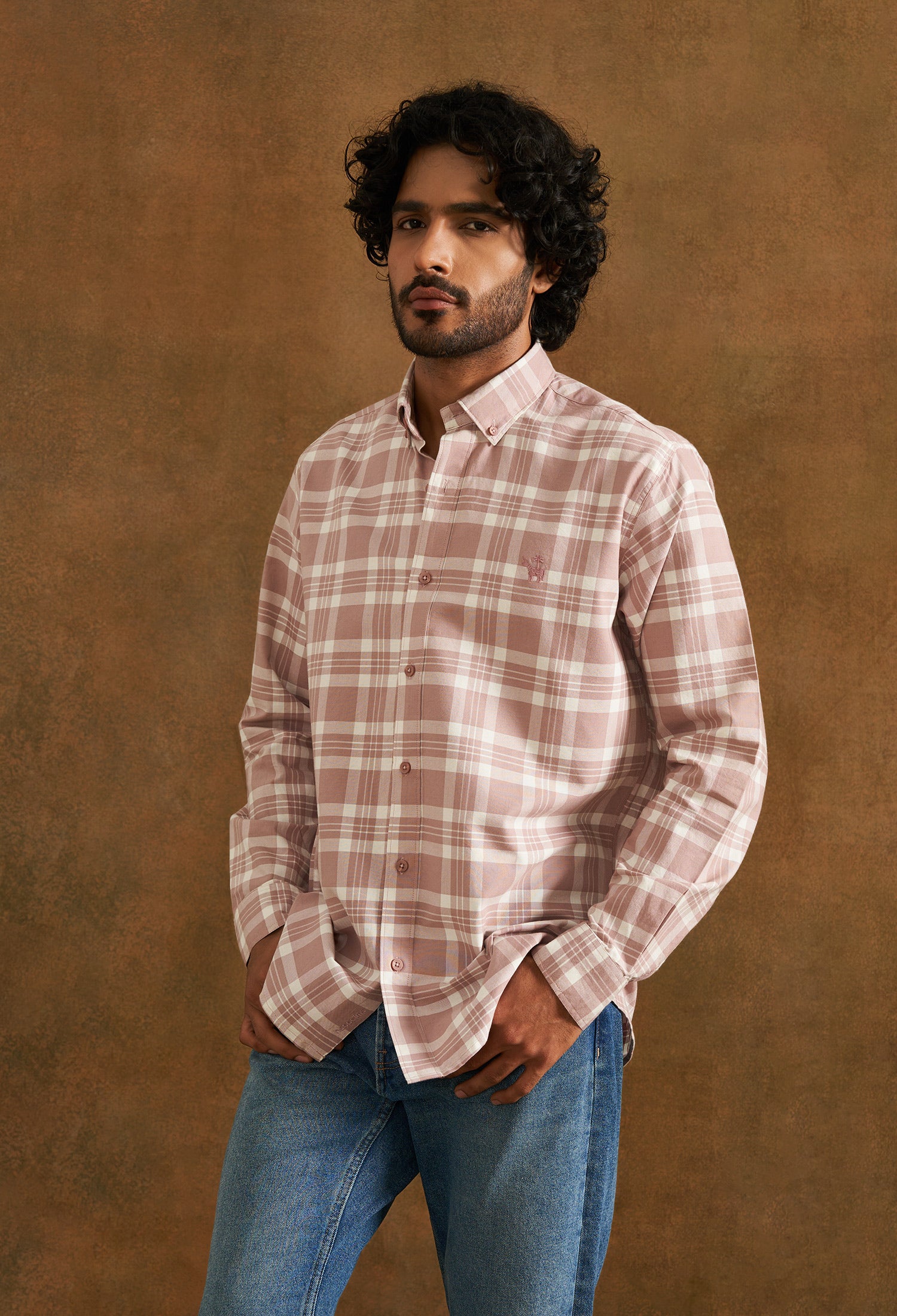 Pink Salt Oxford Shirt