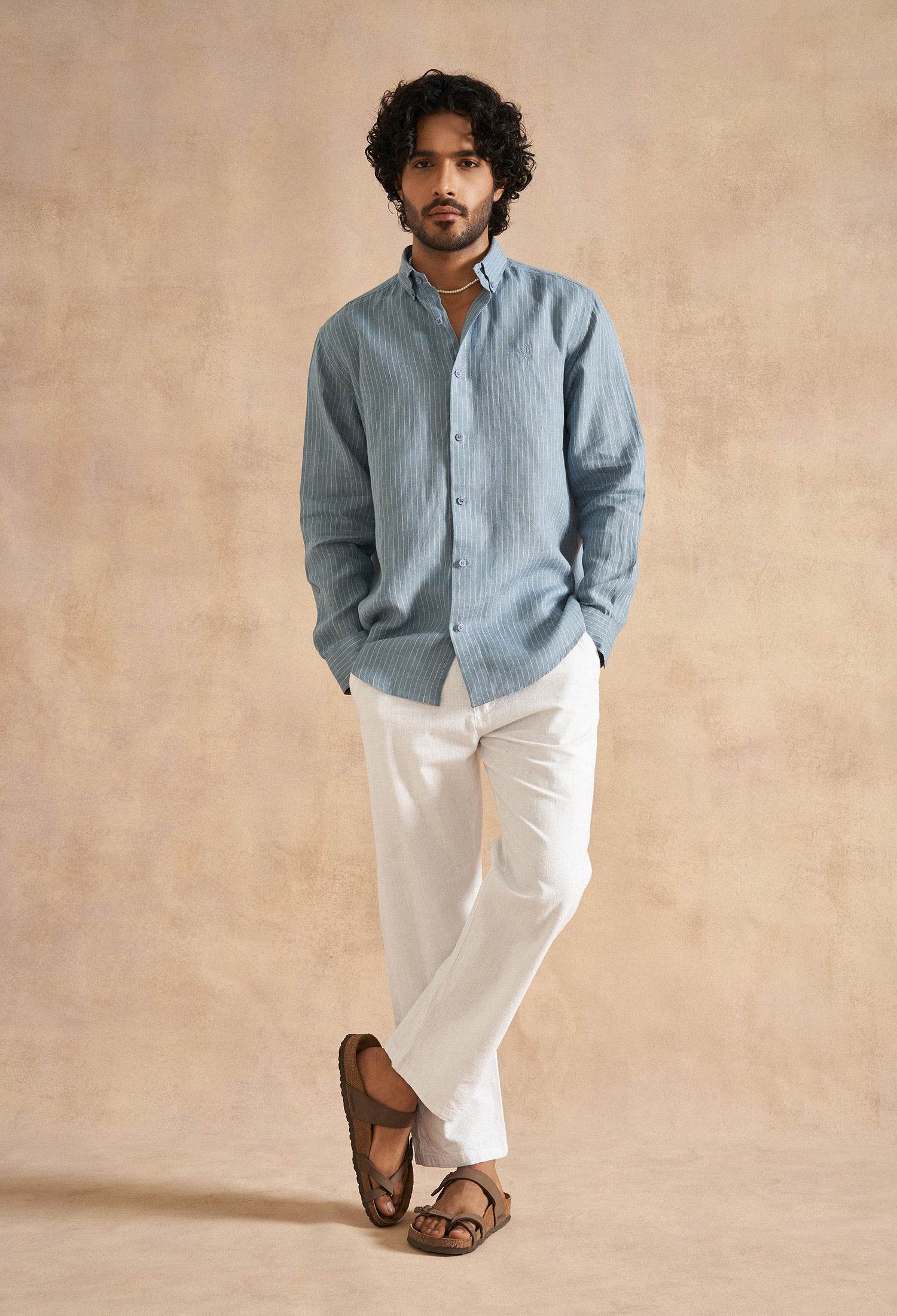 Shore Linen Shirt - neopalms