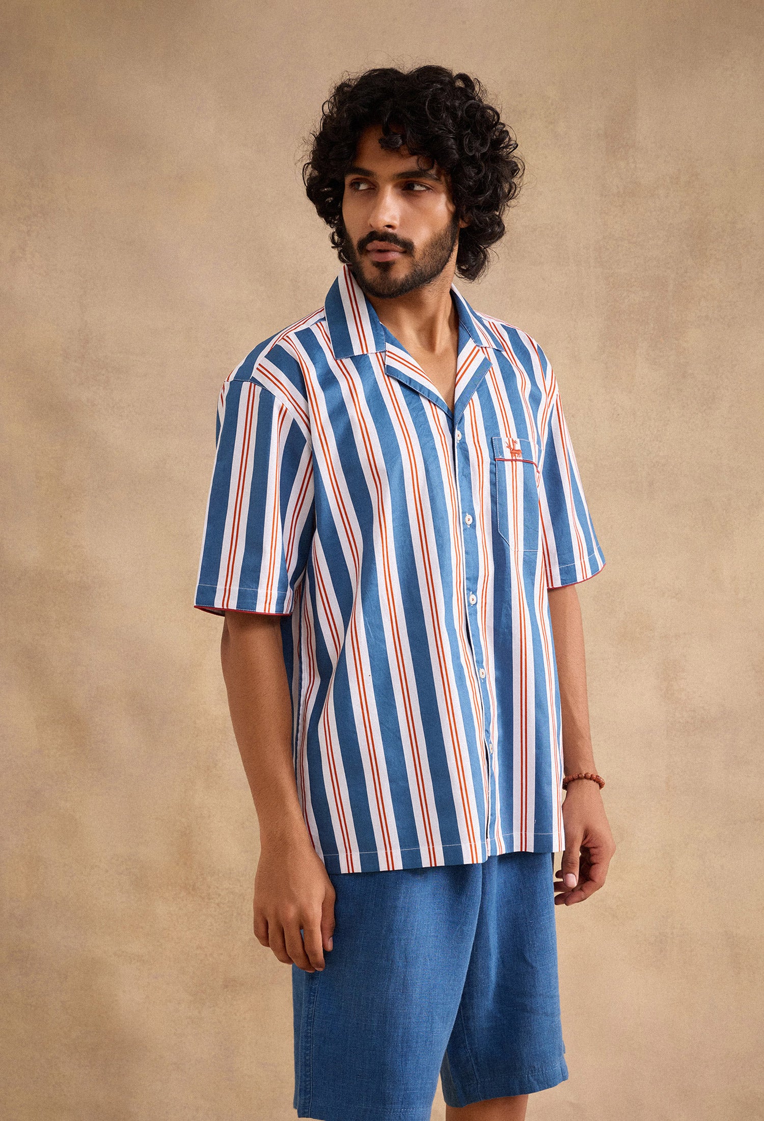 Nautical 100% Cotton Shirt