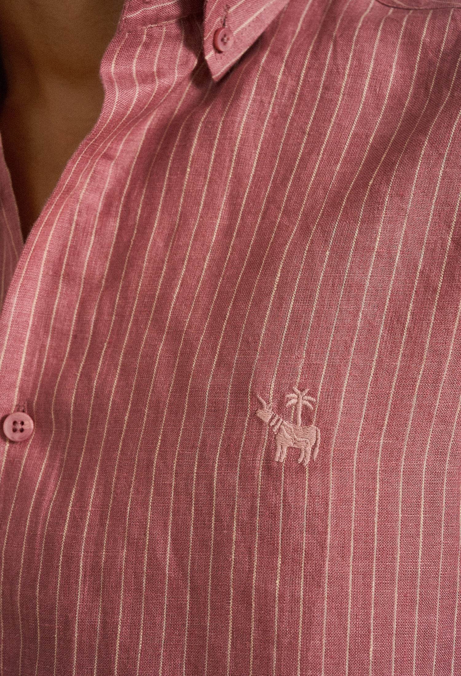 Rosewood Linen Shirt - neopalms