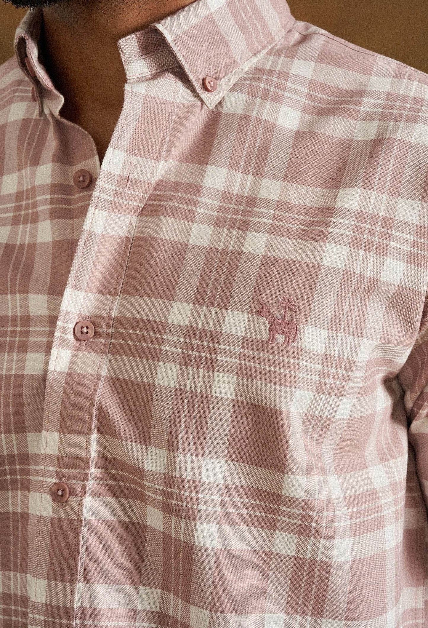Pink Salt Oxford Shirt - neopalms