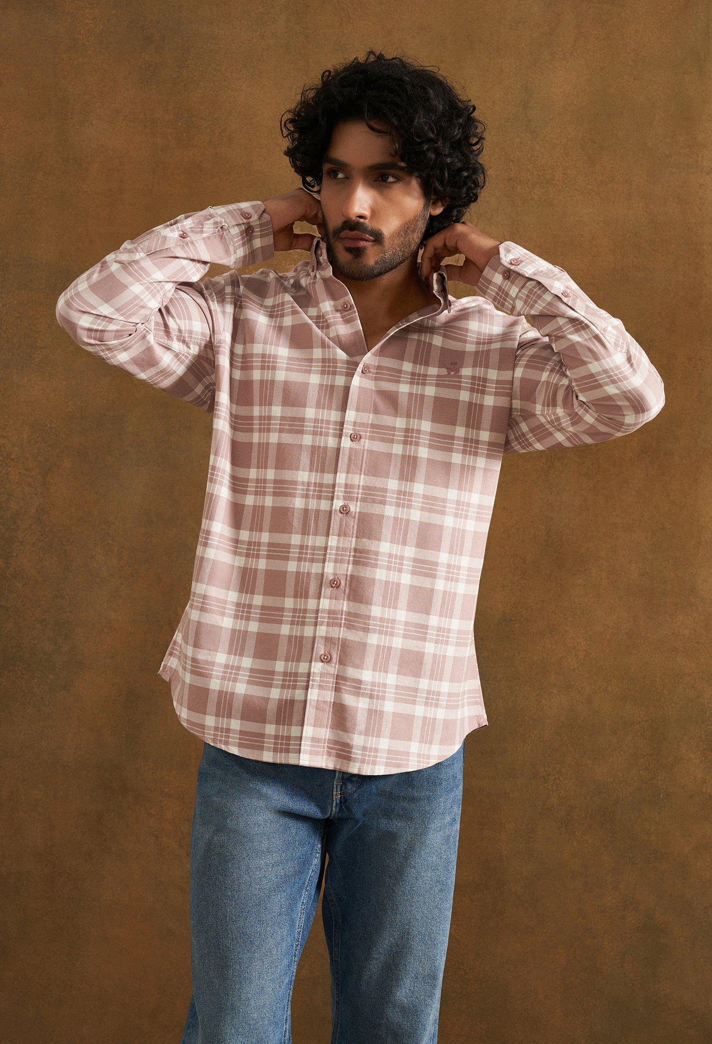 Pink Salt Oxford Shirt