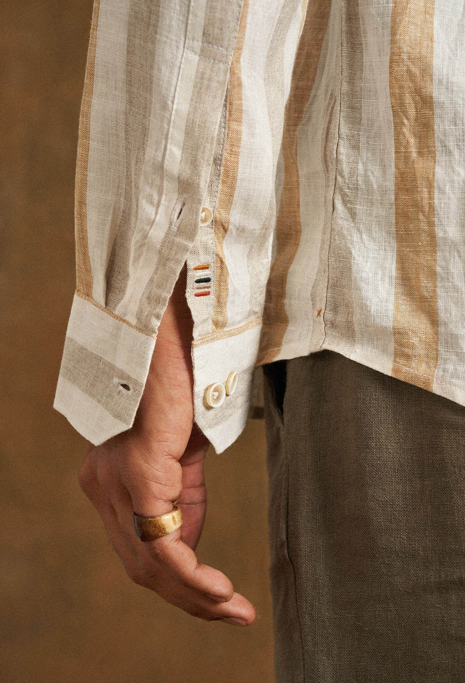 Desert Paradise Linen Shirt - neopalms