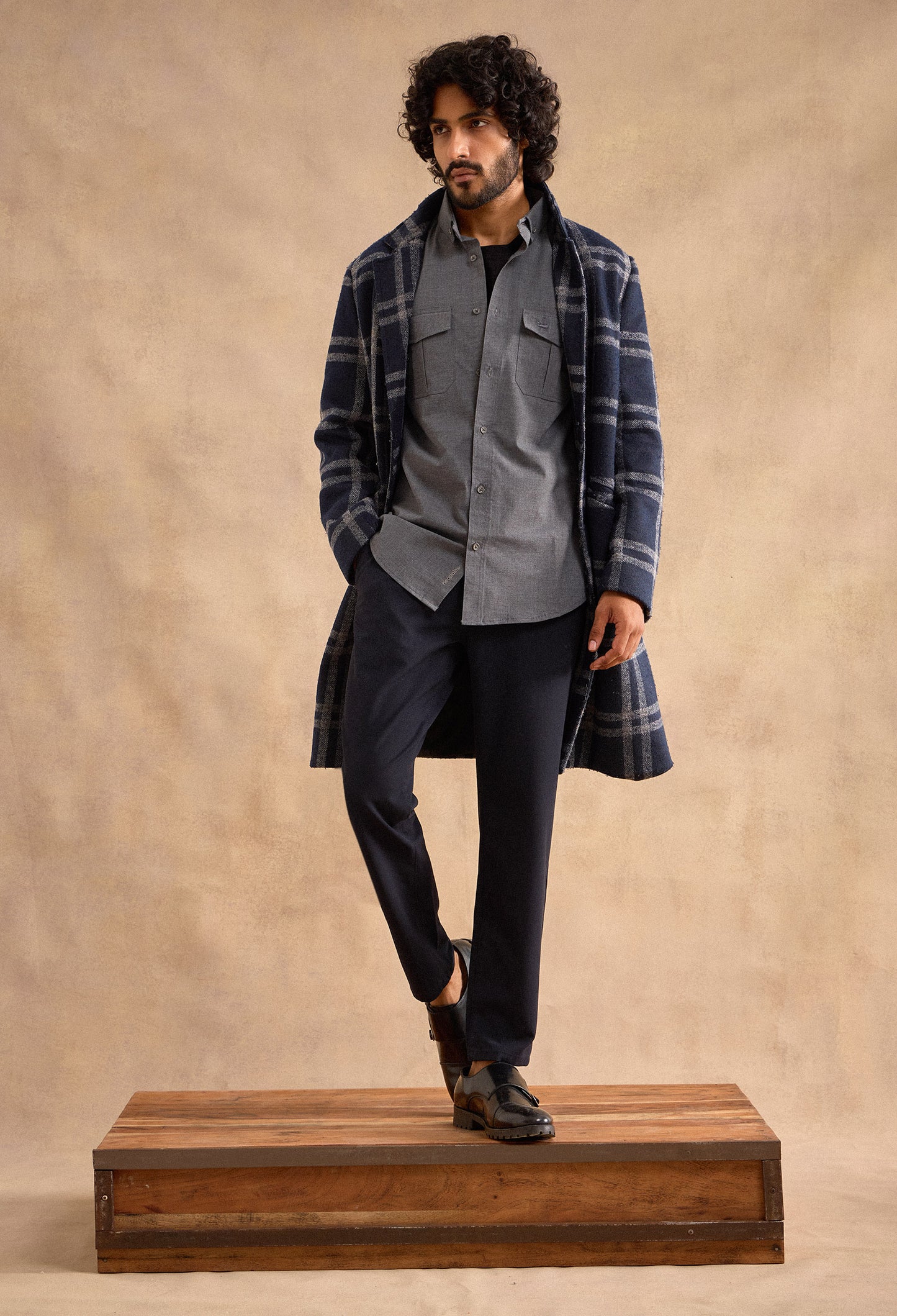 Charlie Shirt - Charcoal Grey