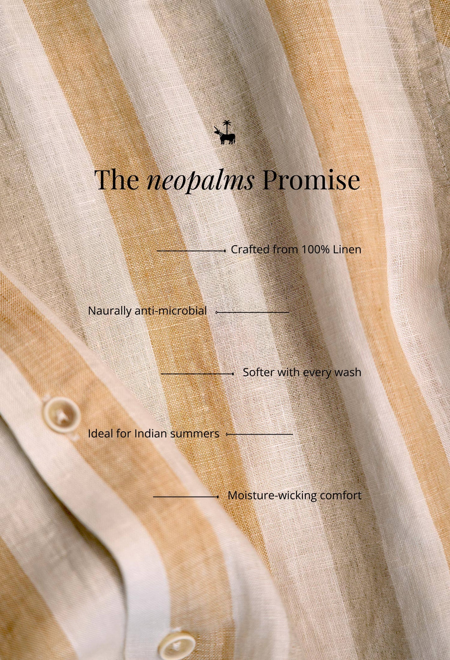 Desert Paradise Linen Shirt