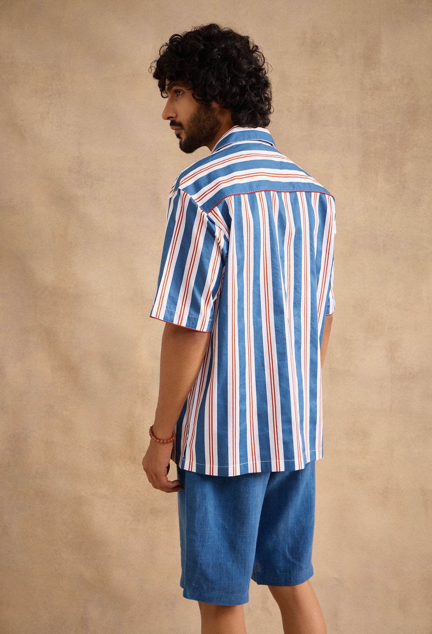 Nautical 100% Cotton Shirt - neopalms