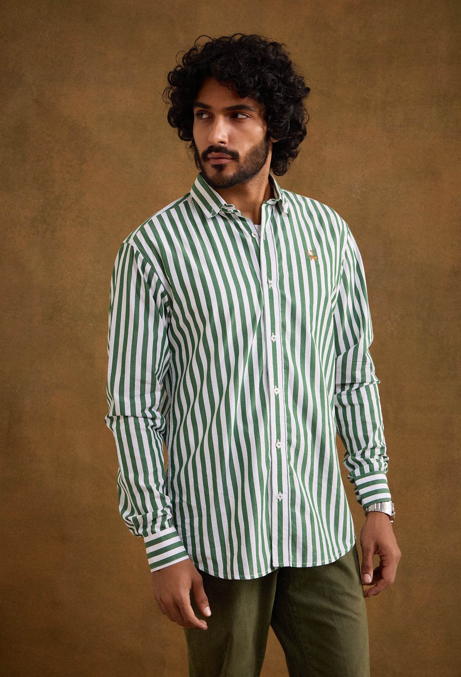 Emerald 100% Cotton Shirt - neopalms