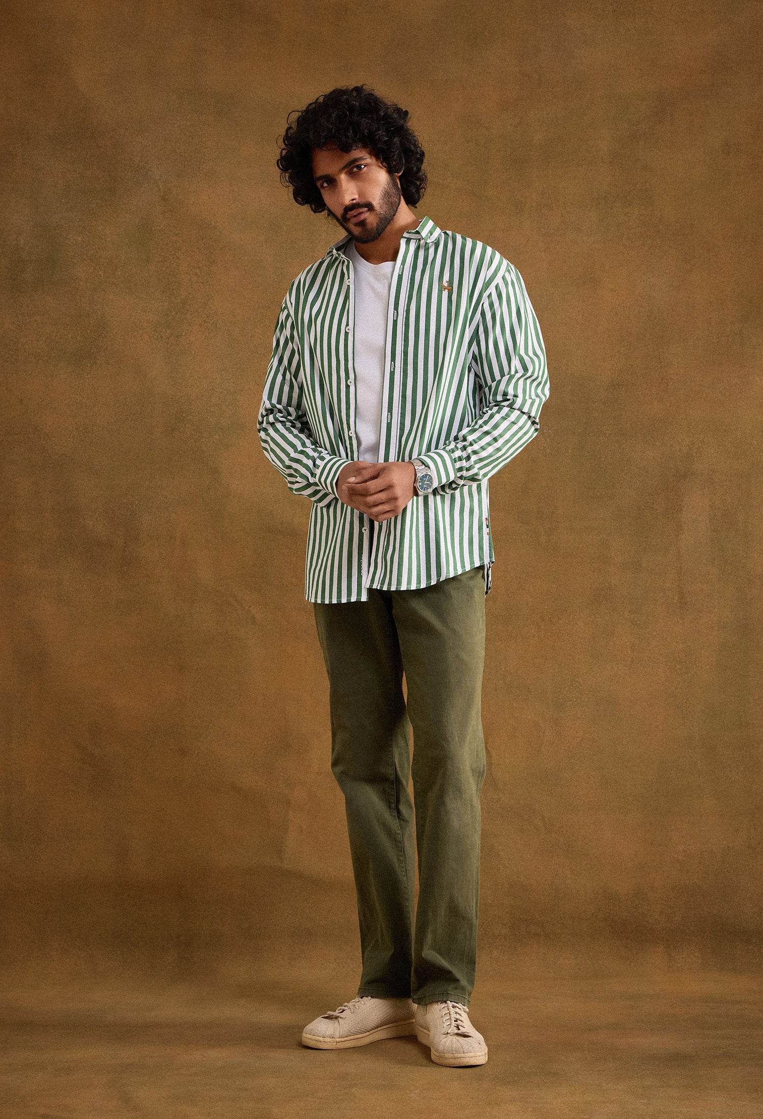 Emerald 100% Cotton Shirt - neopalms