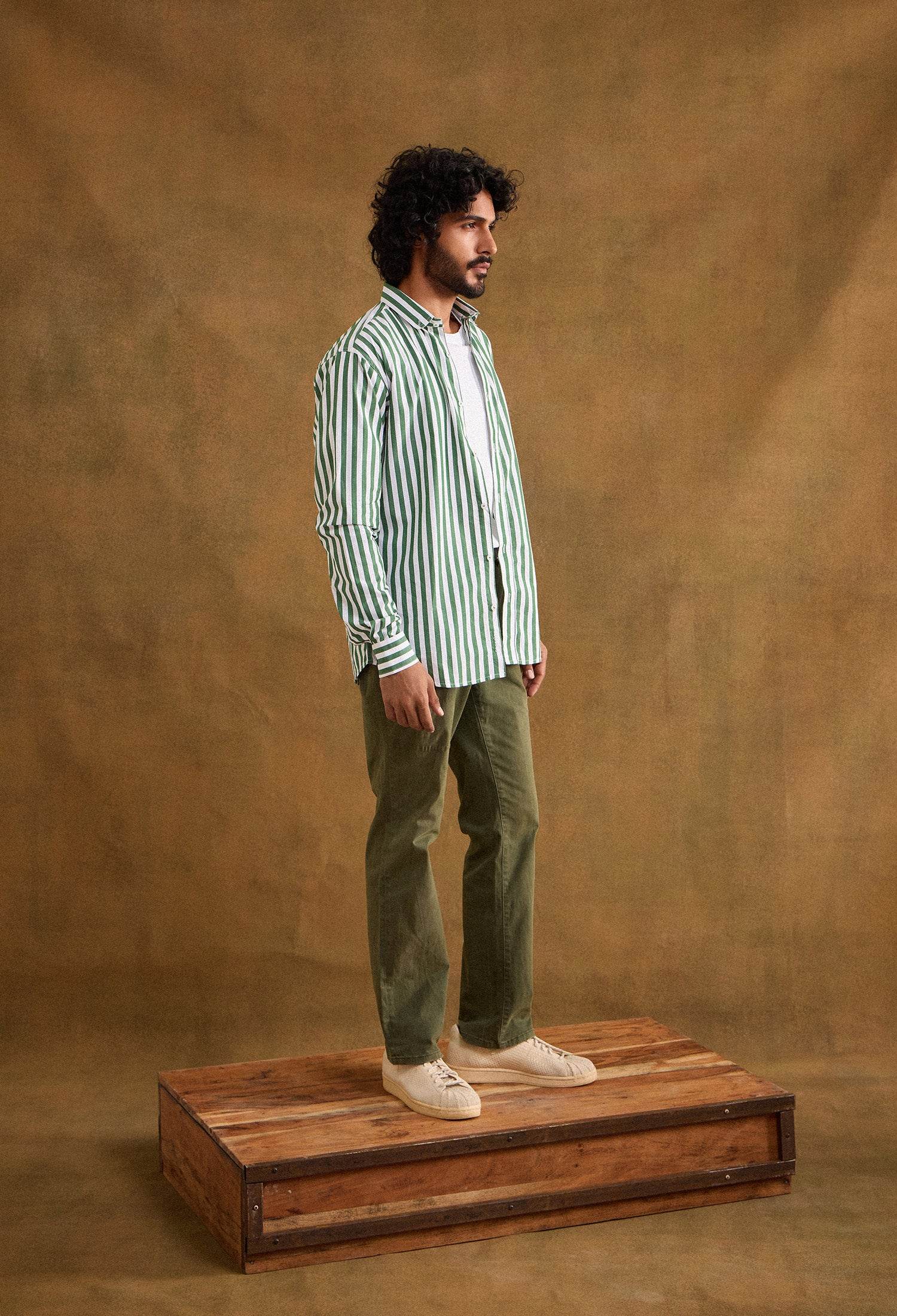 Emerald 100% Cotton Shirt - neopalms