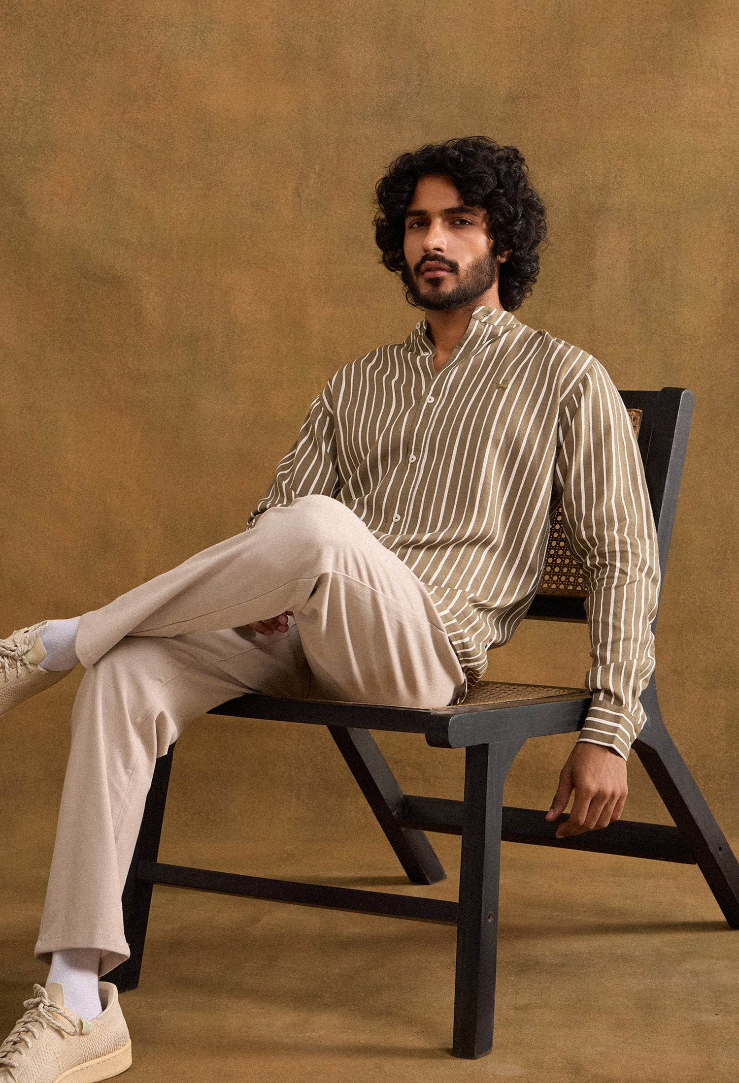 Oliver Cotton Linen Blend Shirt - neopalms