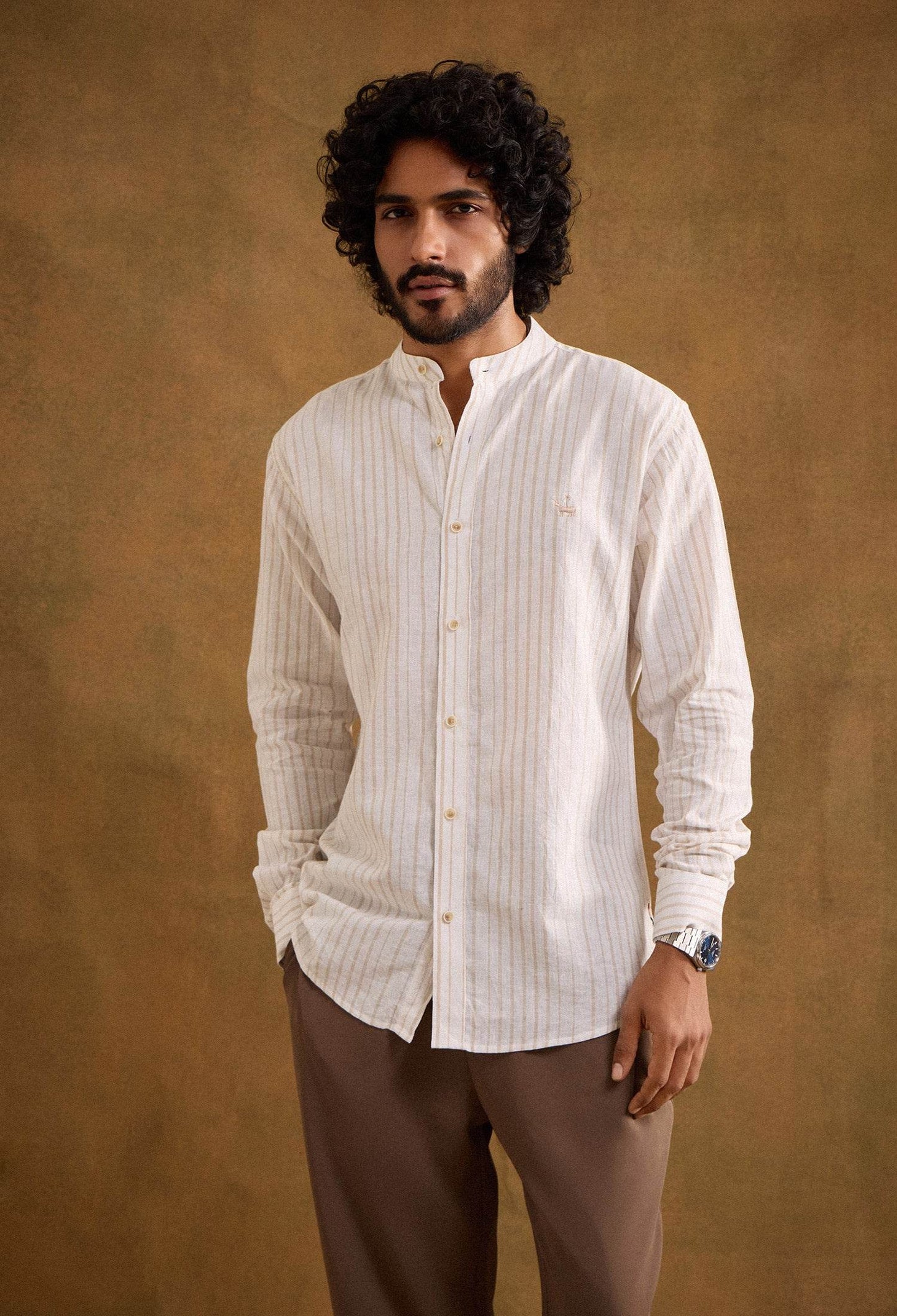 Theo Cotton Linen Blend Shirt - neopalms