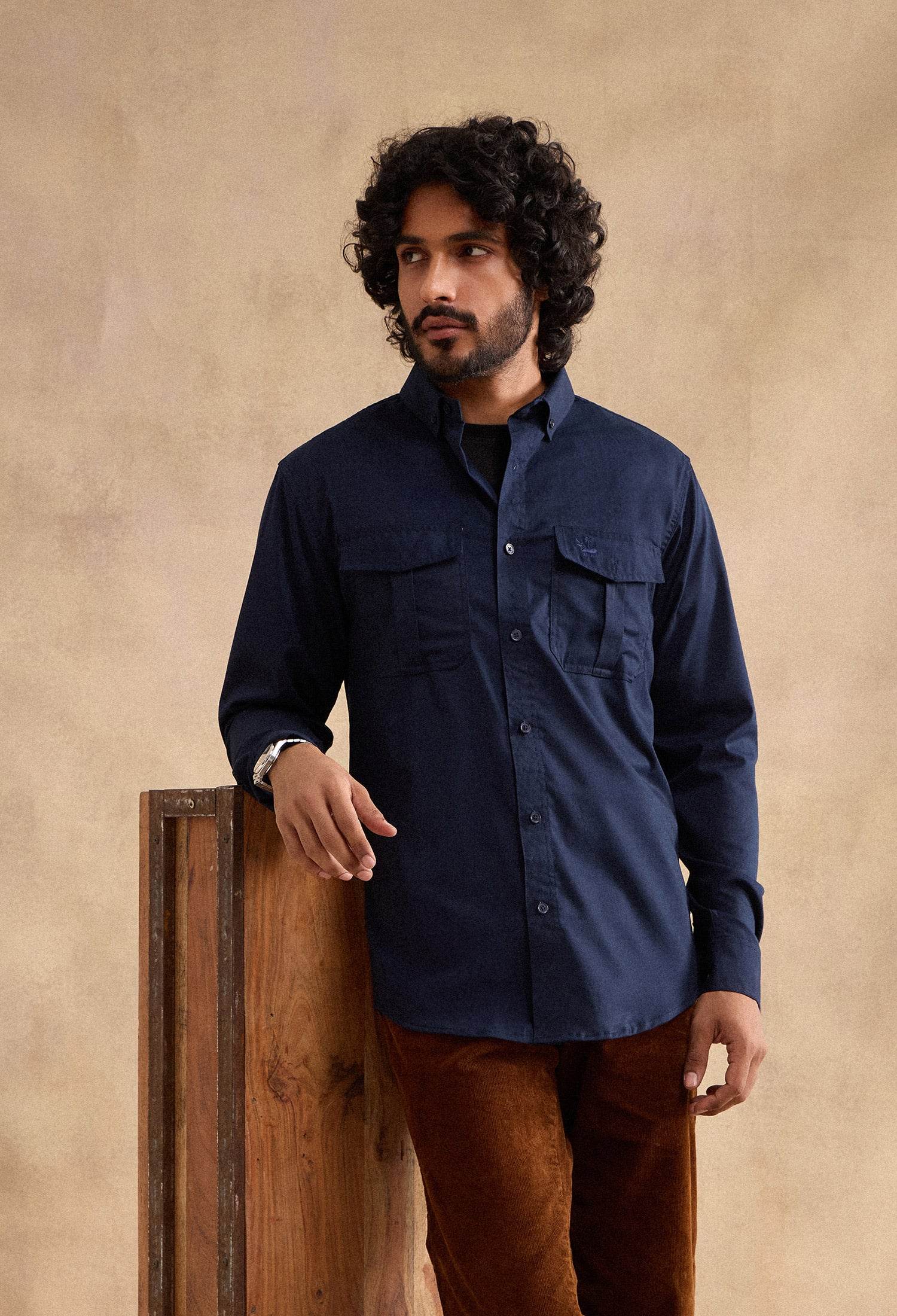Charlie Shirt - Navy - neopalms