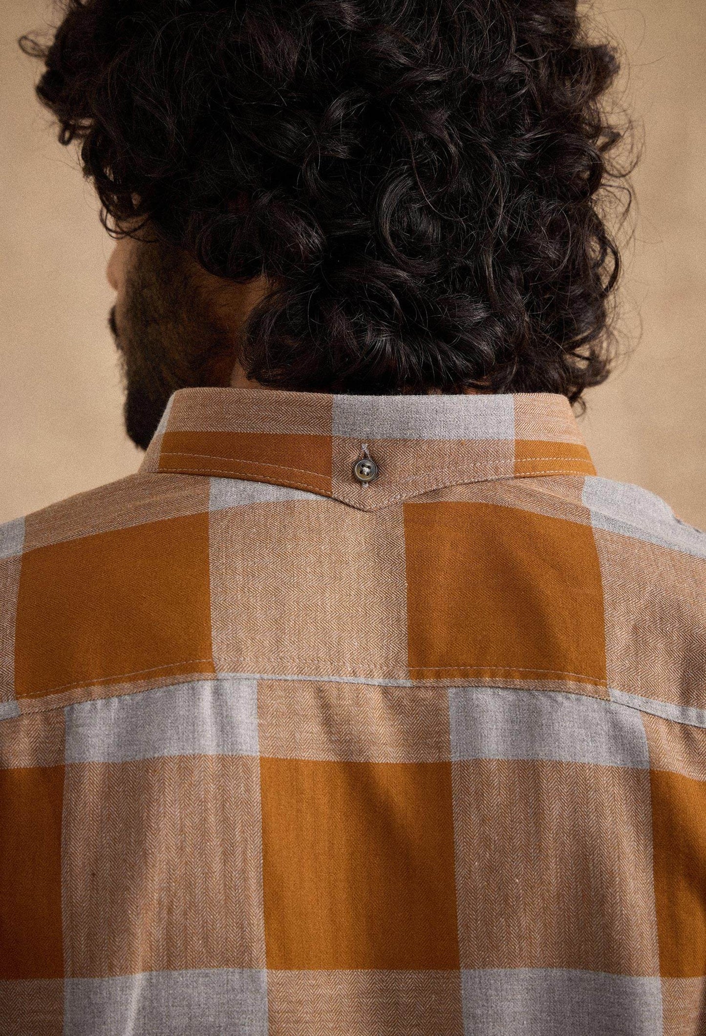 Moore Shirt - Brown and Grey - neopalms
