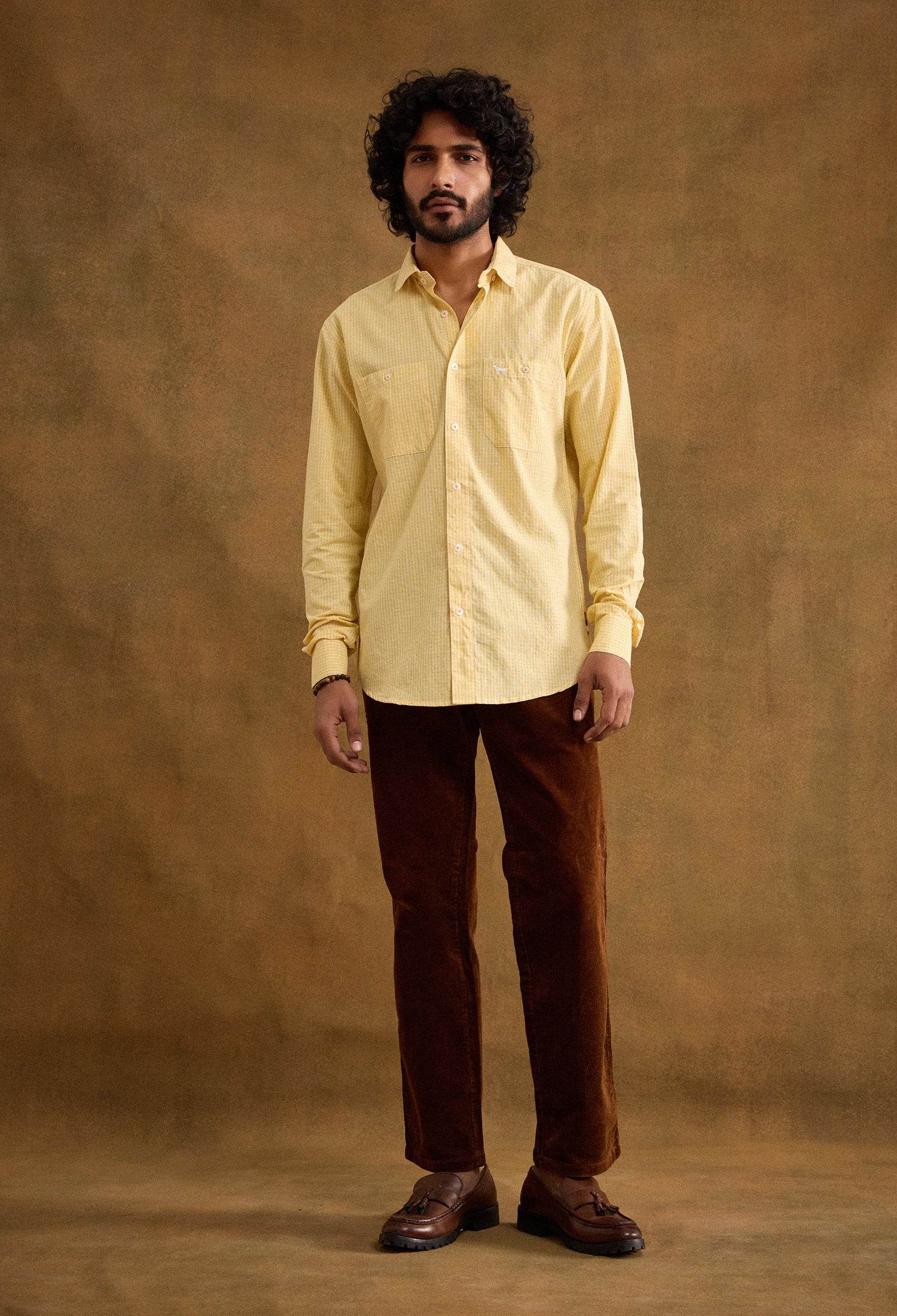 Nomad Shirt - Yellow - neopalms