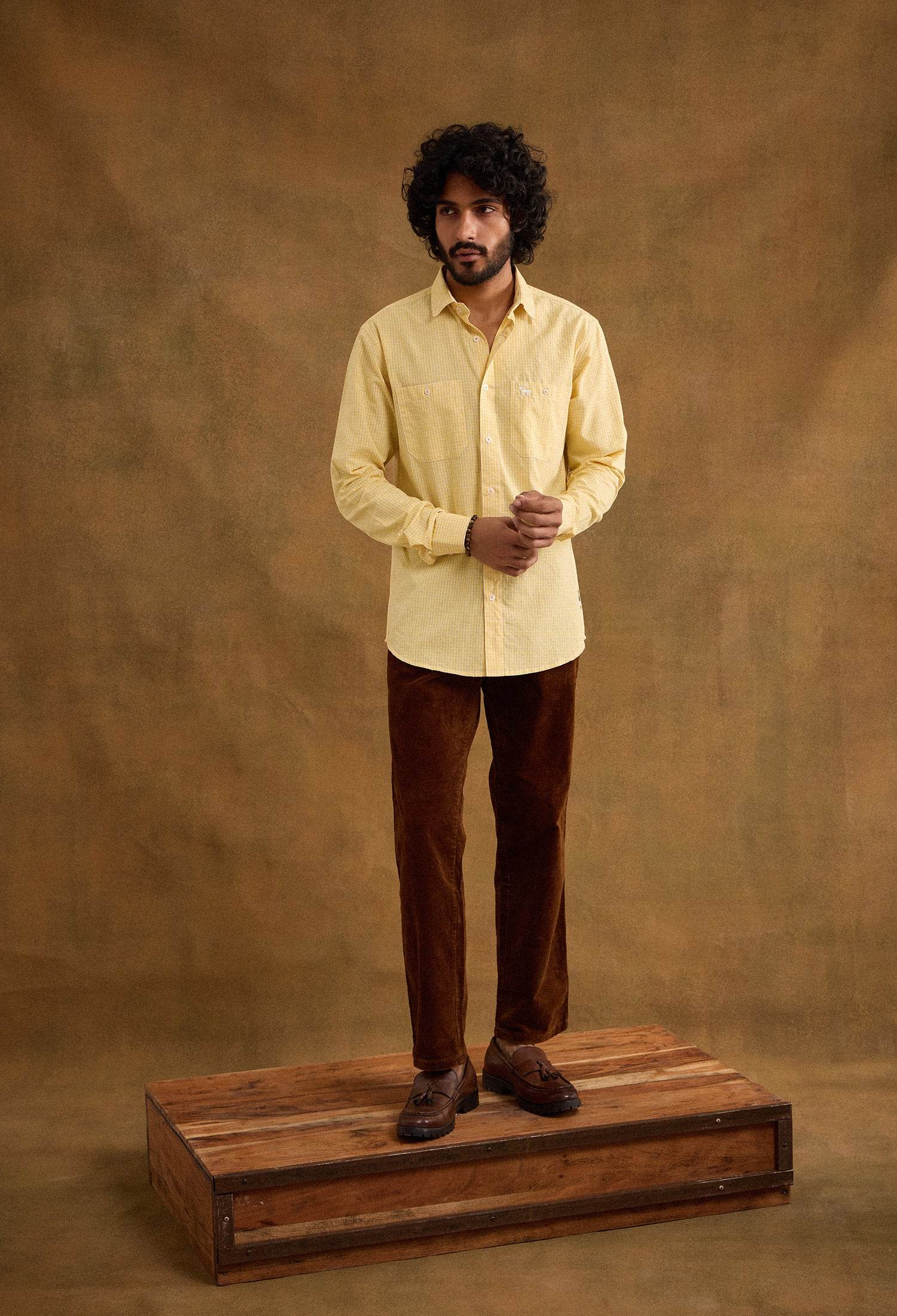 Nomad Shirt - Yellow - neopalms