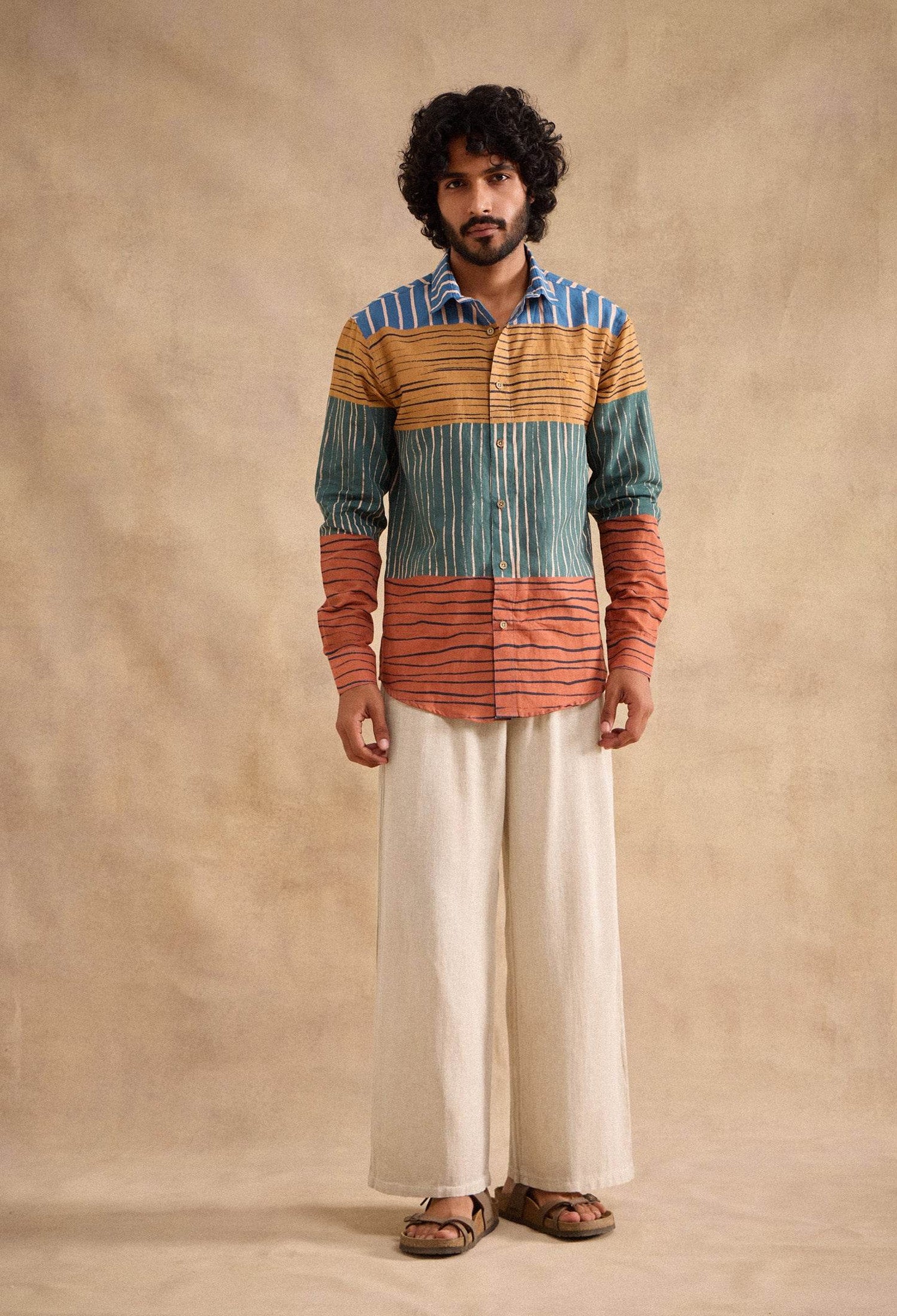 Voyager Cotton Linen Blend Shirt - neopalms