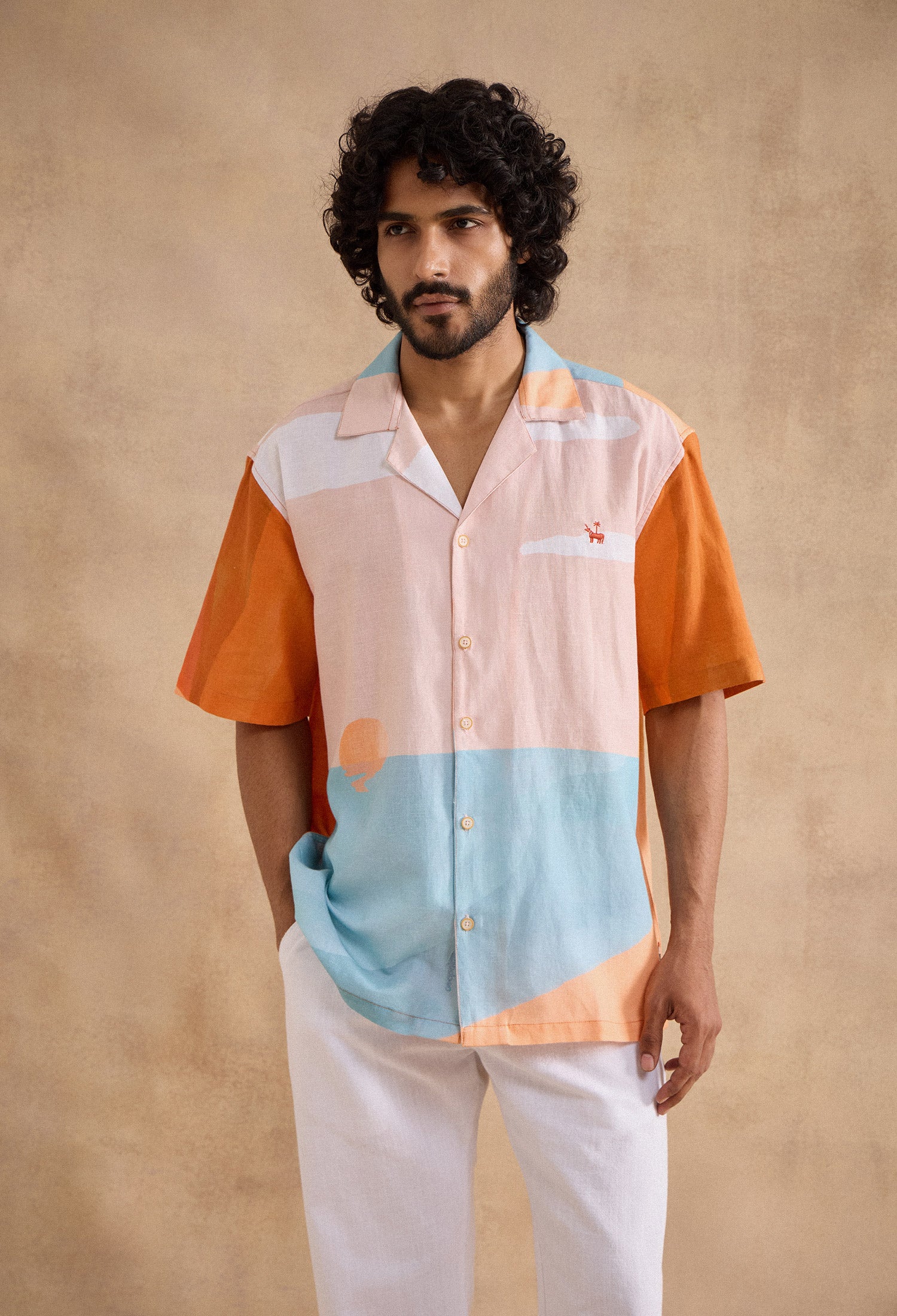 Lyle Cotton Linen Blend Shirt