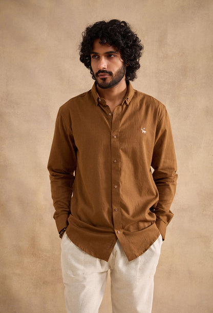 Alden Shirt - Brown