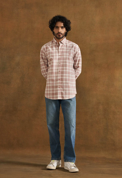 Pink Salt Oxford Shirt - neopalms