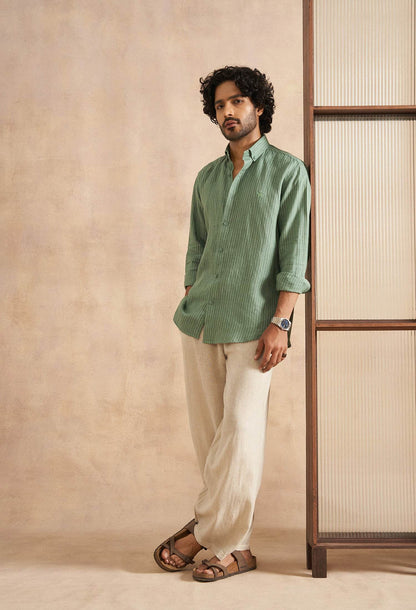 Palm Linen Shirt - neopalms