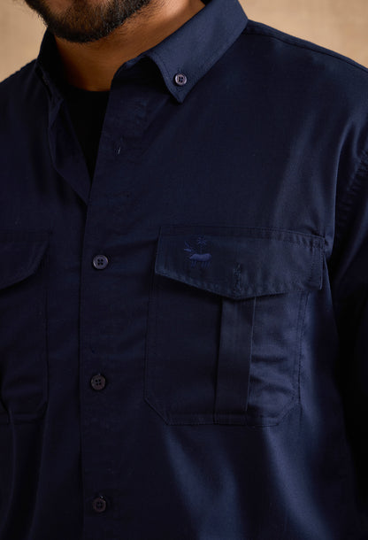 Charlie Shirt - Navy