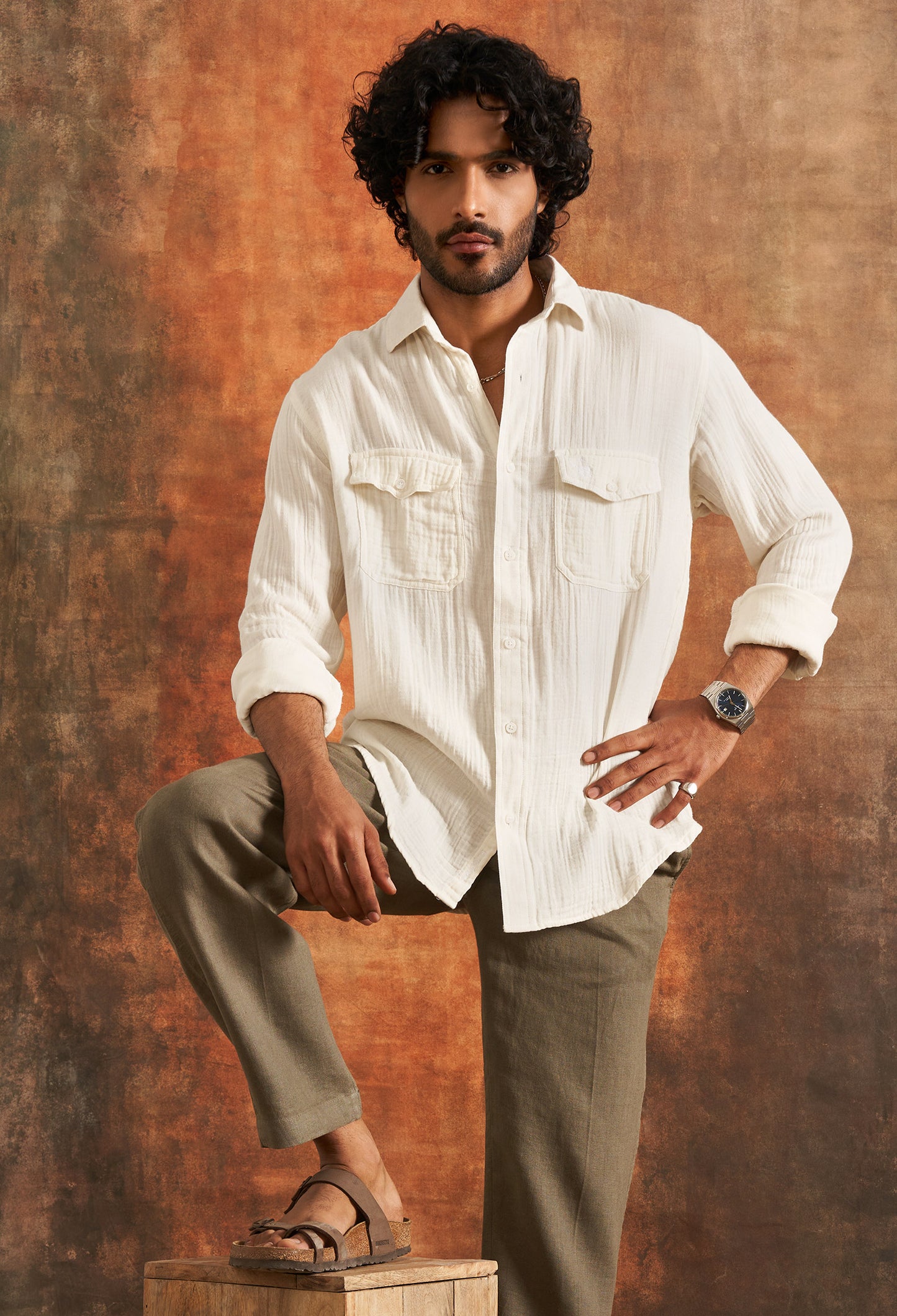 Sindh Salt Cotton Gauze Shirt