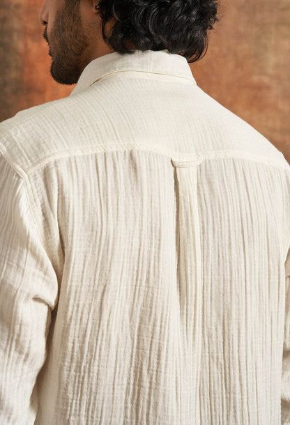 Sindh Salt Cotton Gauze Shirt - neopalms