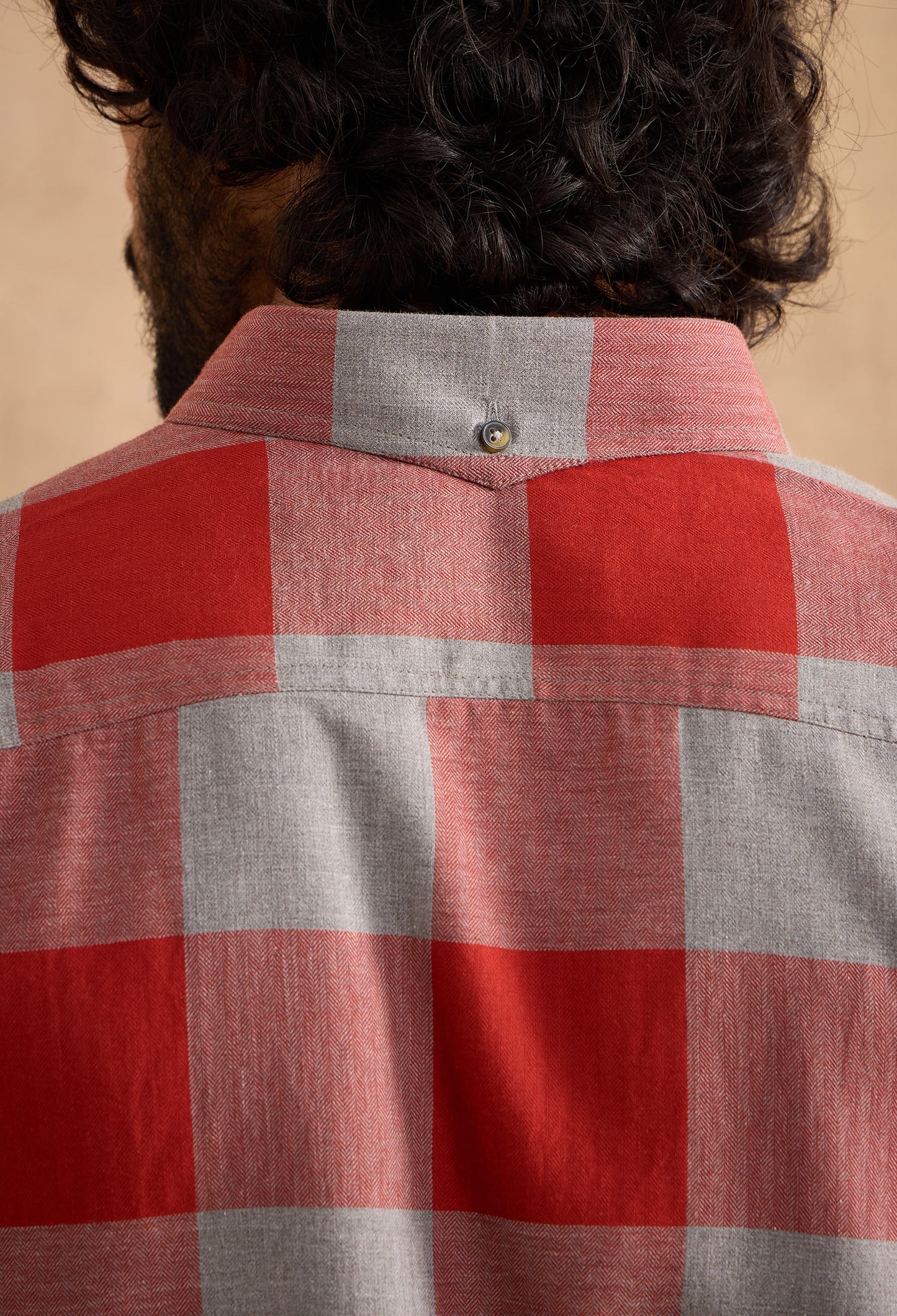 Moore Shirt - Maroon and Grey
