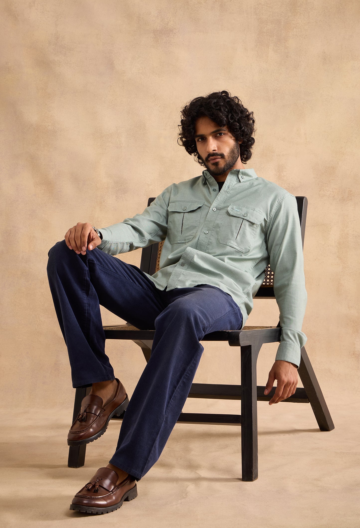 Alpine Shirt - Dusty Green