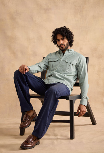 Alpine Shirt - Dusty Green