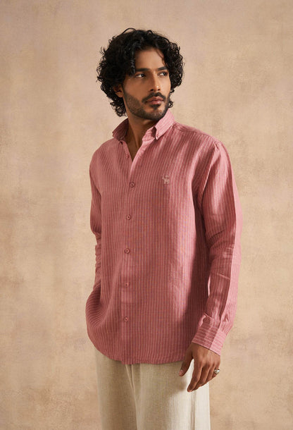 Rosewood Linen Shirt - neopalms