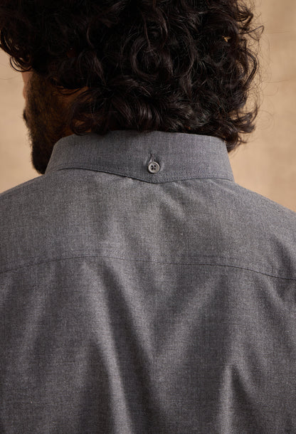 Charlie Shirt - Charcoal Grey