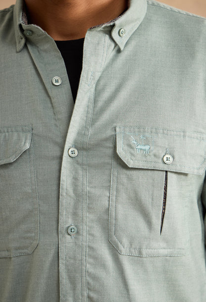 Alpine Shirt - Dusty Green