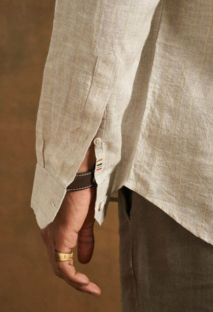 Driftwood Linen Shirt - neopalms