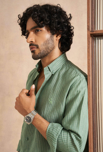 Palm Linen Shirt - neopalms