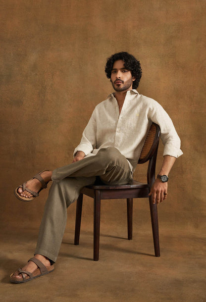 Driftwood Linen Shirt - neopalms