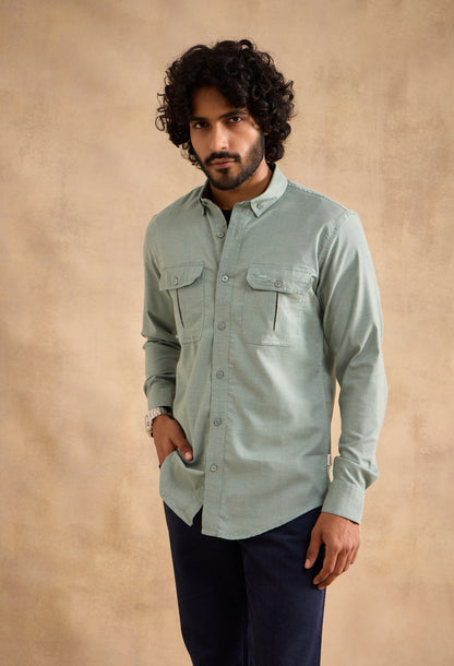 Alpine Shirt - Dusty Green