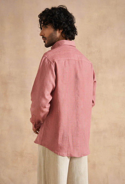 Rosewood Linen Shirt - neopalms