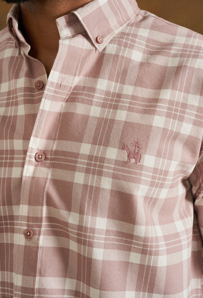 Pink Salt Oxford Shirt