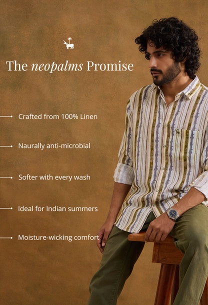 Zephyr 100% Linen Shirt