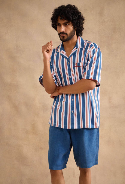 Nautical 100% Cotton Shirt - neopalms