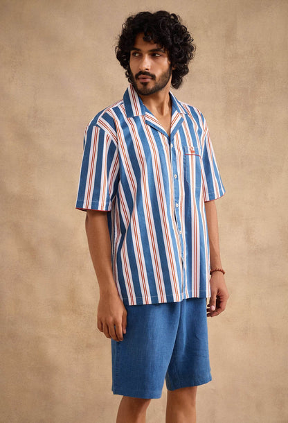 Nautical 100% Cotton Shirt - neopalms