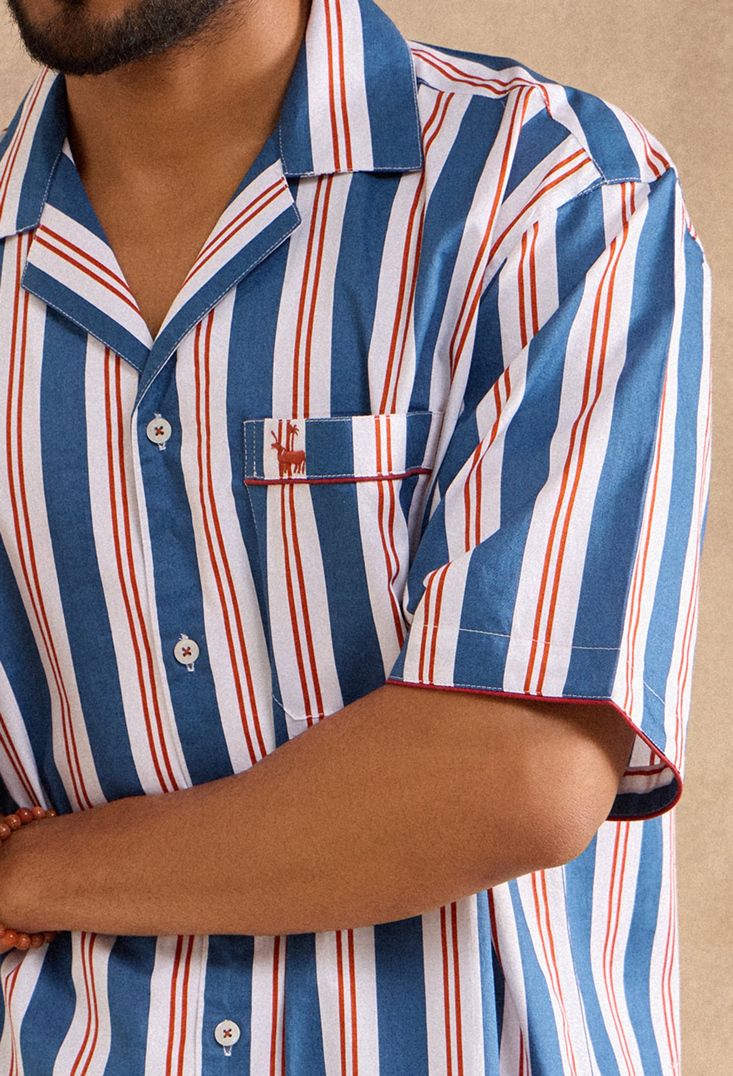 Nautical 100% Cotton Shirt