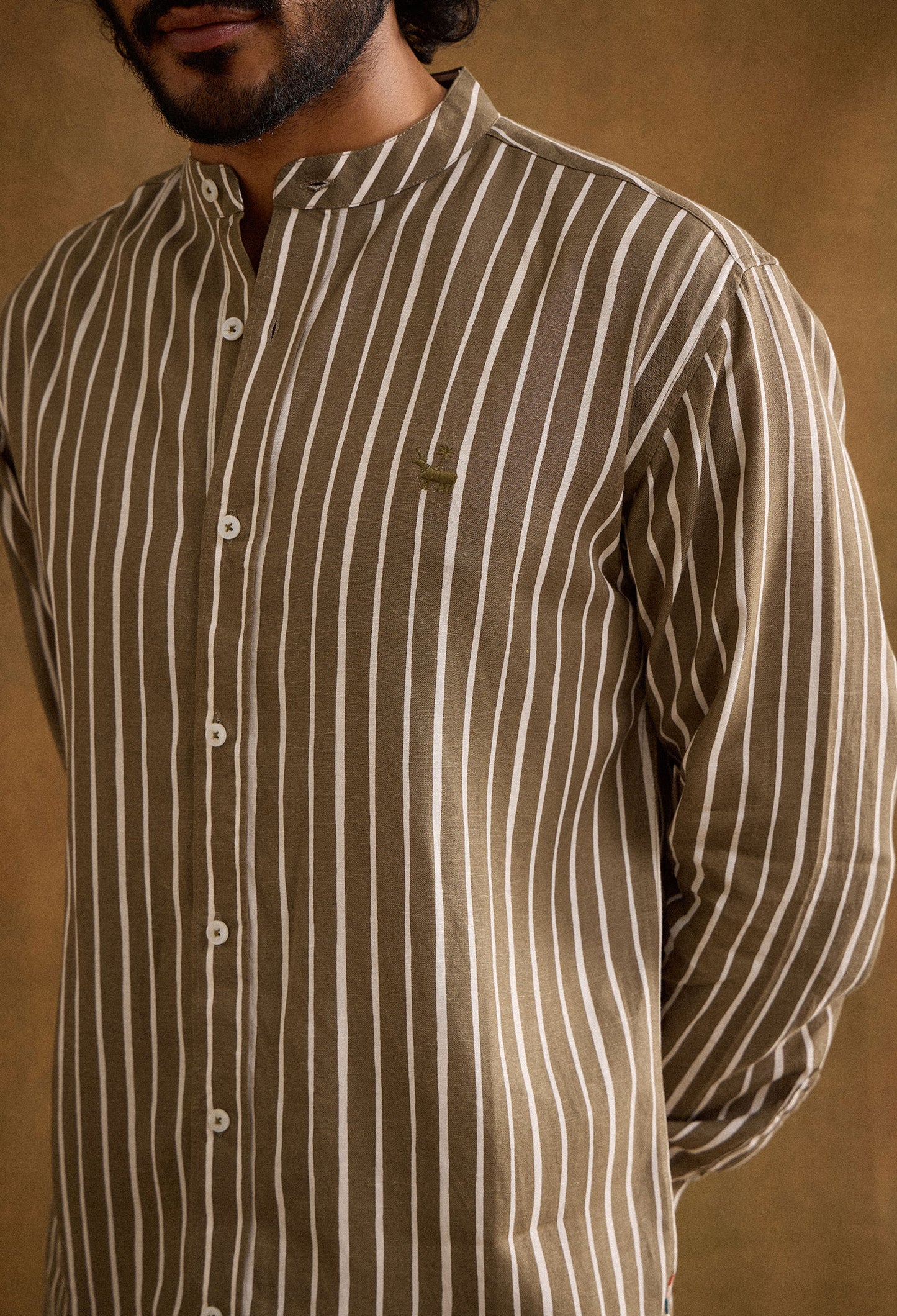 Oliver Cotton Linen Blend Shirt