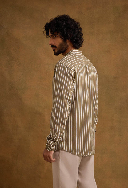 Oliver Cotton Linen Blend Shirt - neopalms