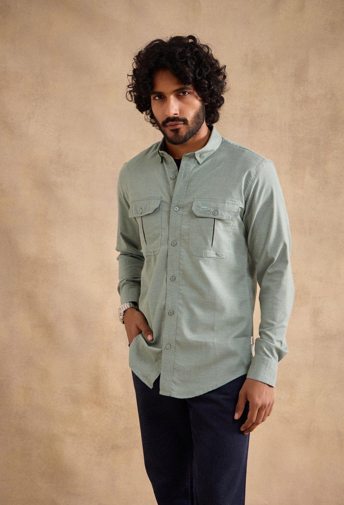 Alpine Shirt - Dusty Green