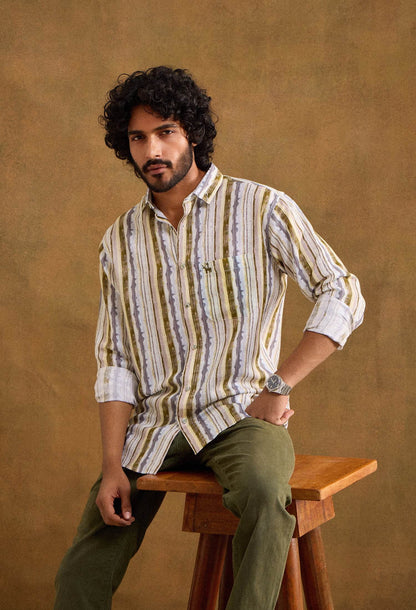 Zephyr 100% Linen Shirt - neopalms