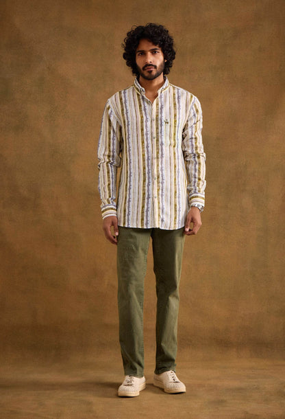Zephyr 100% Linen Shirt - neopalms