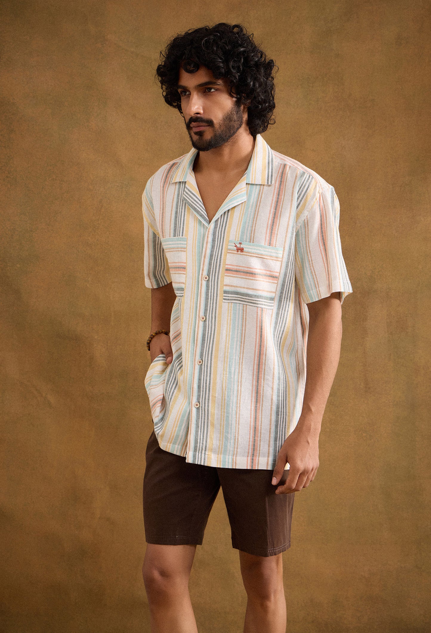 Nile Cotton Linen Blend Shirt