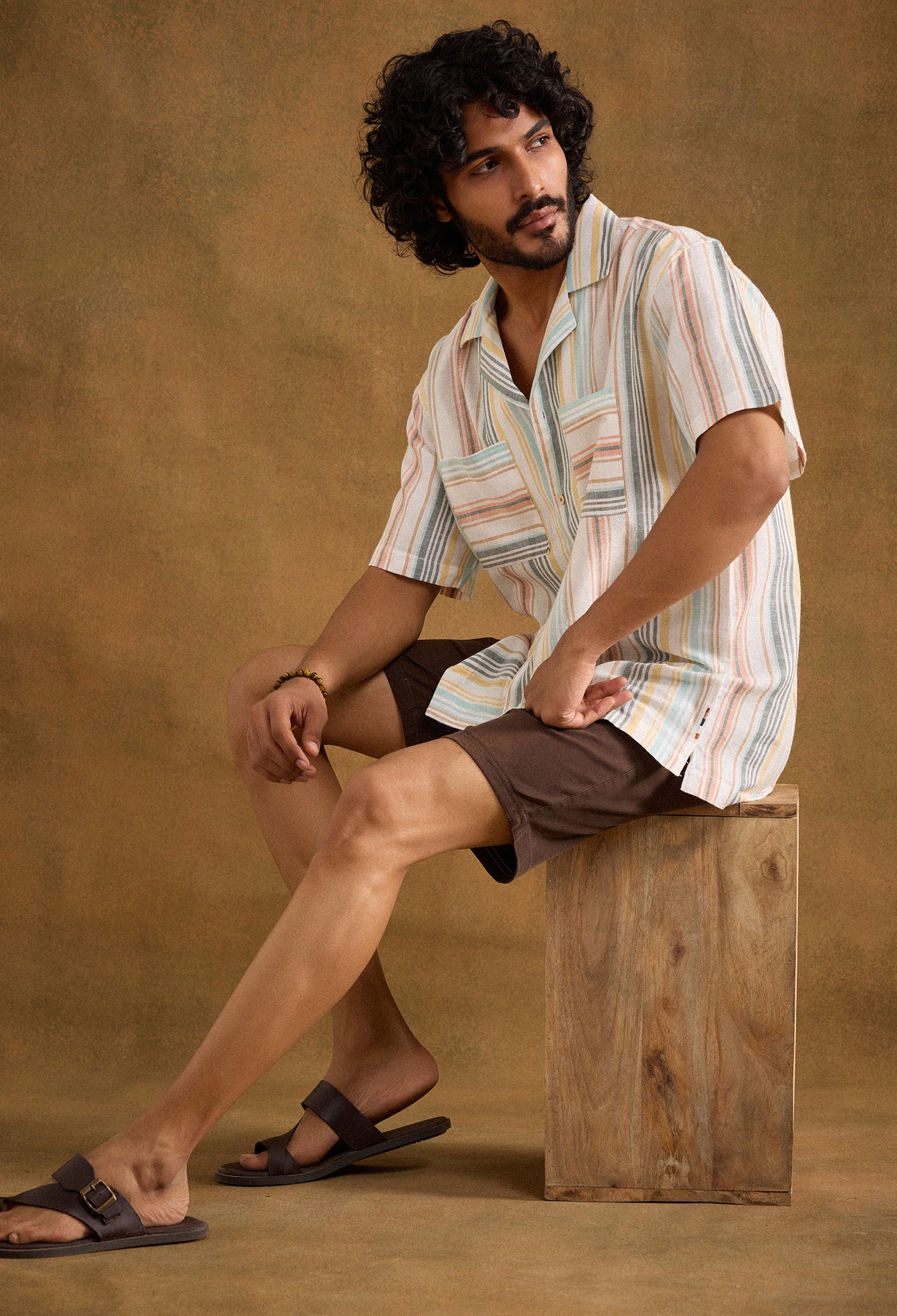 Nile Cotton Linen Blend Shirt